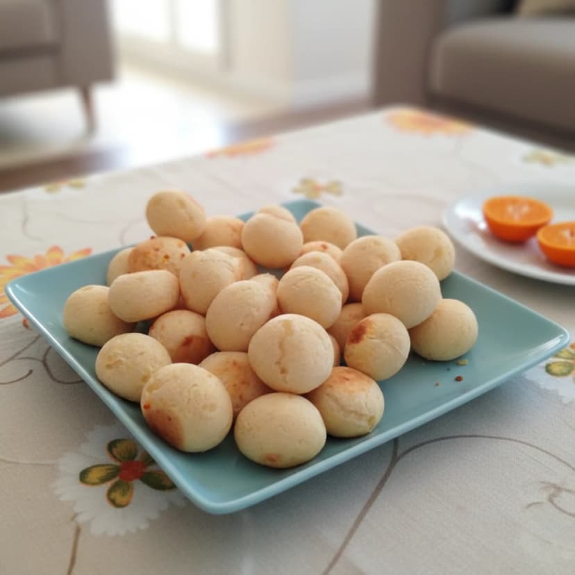 Pão de Queijo Caseiro com Polvilho Azedo