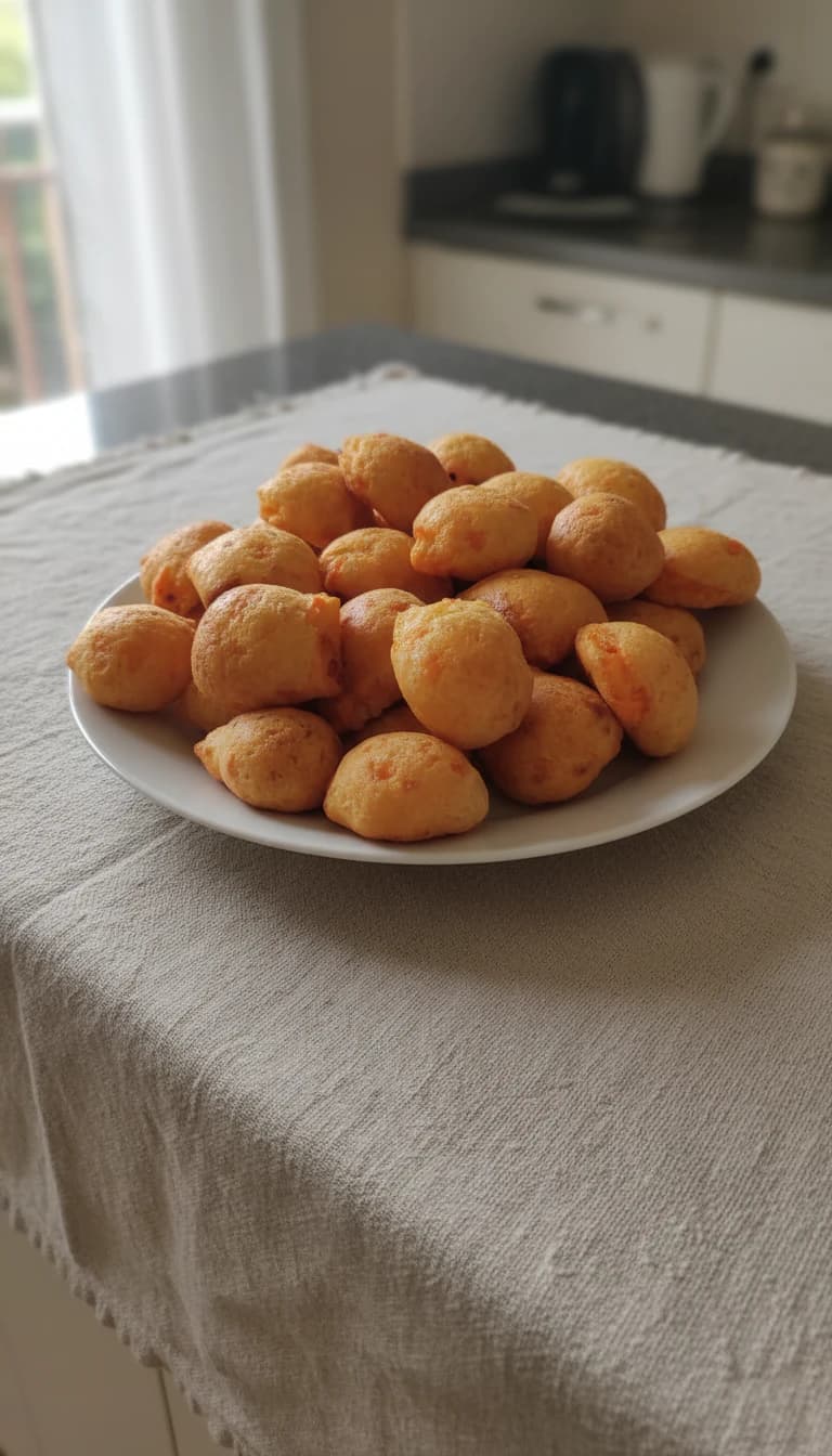 Pão de Queijo com Cenoura