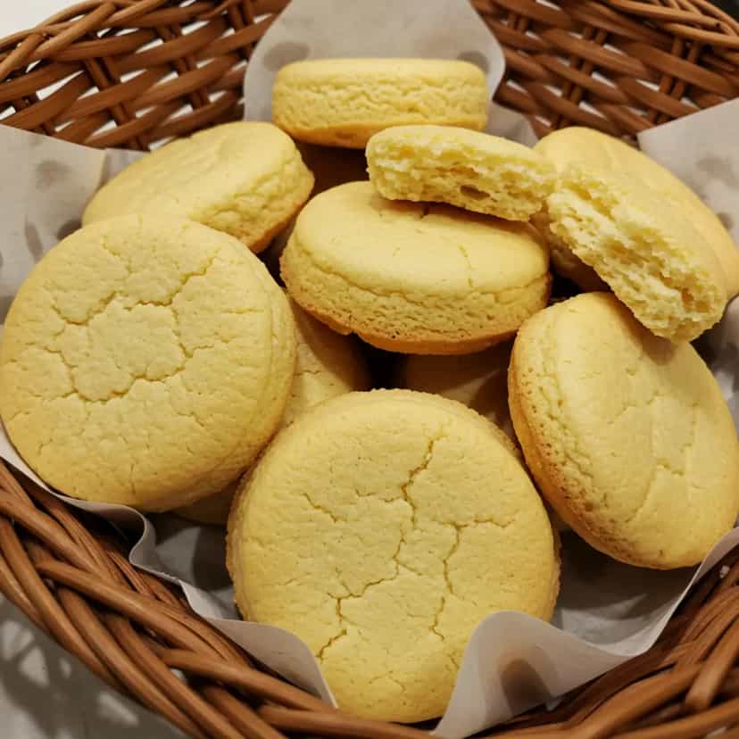 Foto deliciosa de Pão de Queijo de Liquidificador: Prático e Delicioso pronta para servir - Lanches de Padaria