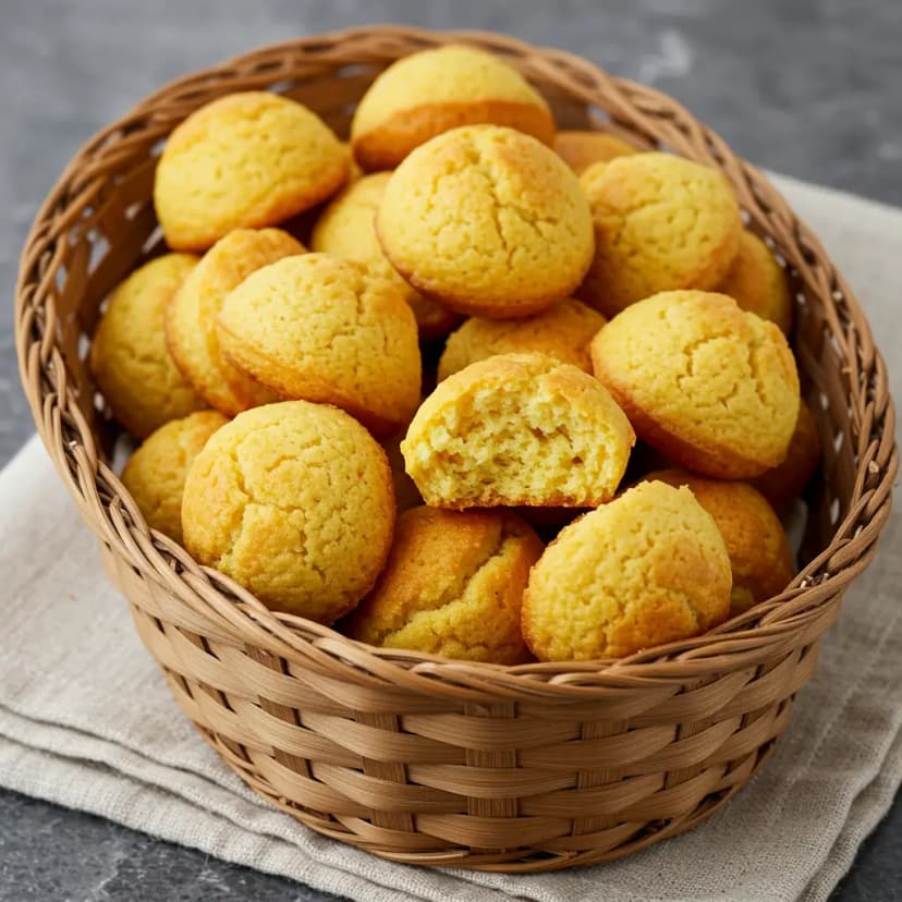 Pão de Queijo Mineiro com Queijo Canastra
