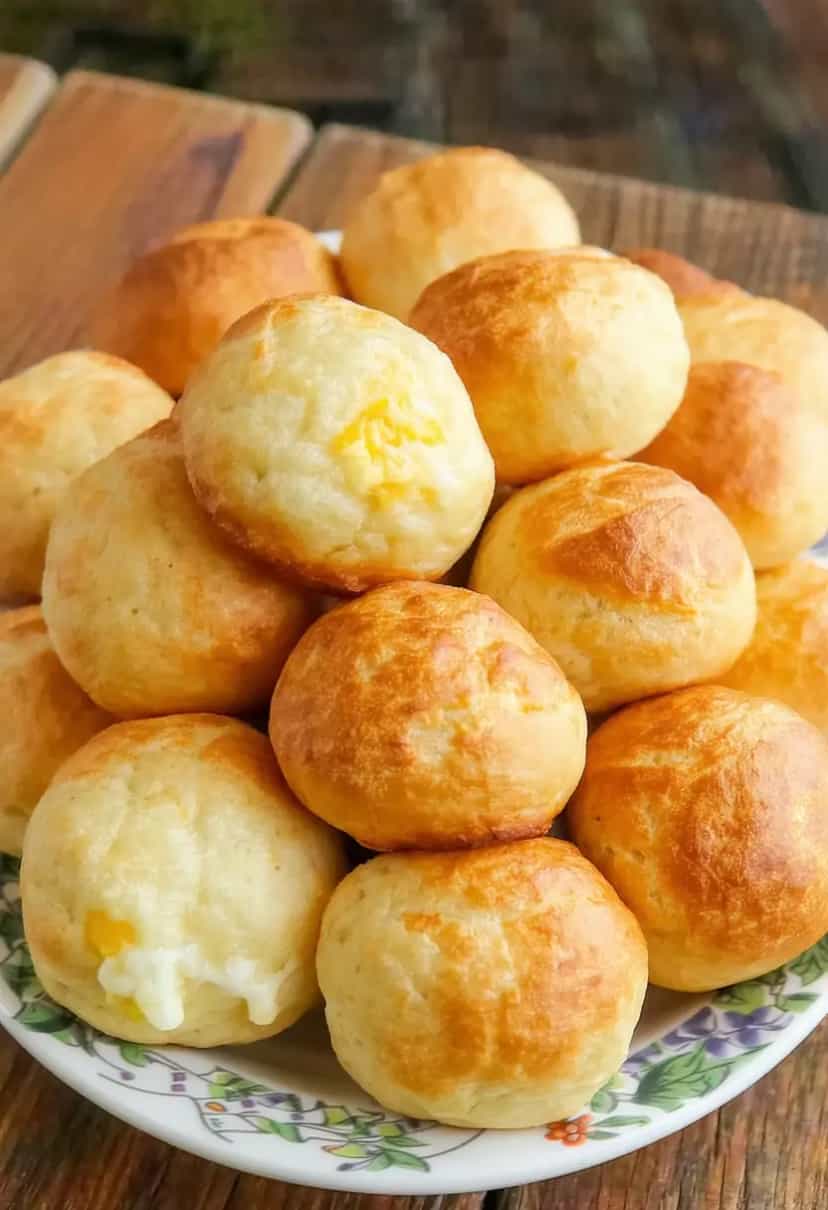 Foto deliciosa de Pão de Queijo Mineiro Tradicional pronta para servir - Lanches de Padaria