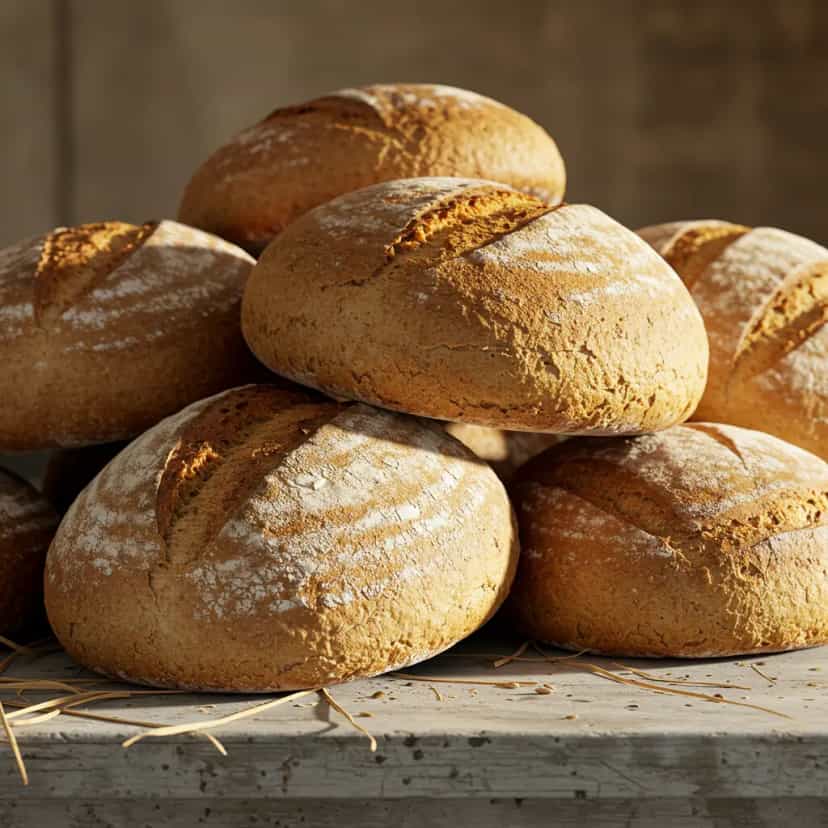 Foto deliciosa de Pão Integral com Farelo de Trigo e Aveia pronta para servir - Torradas & Toasts