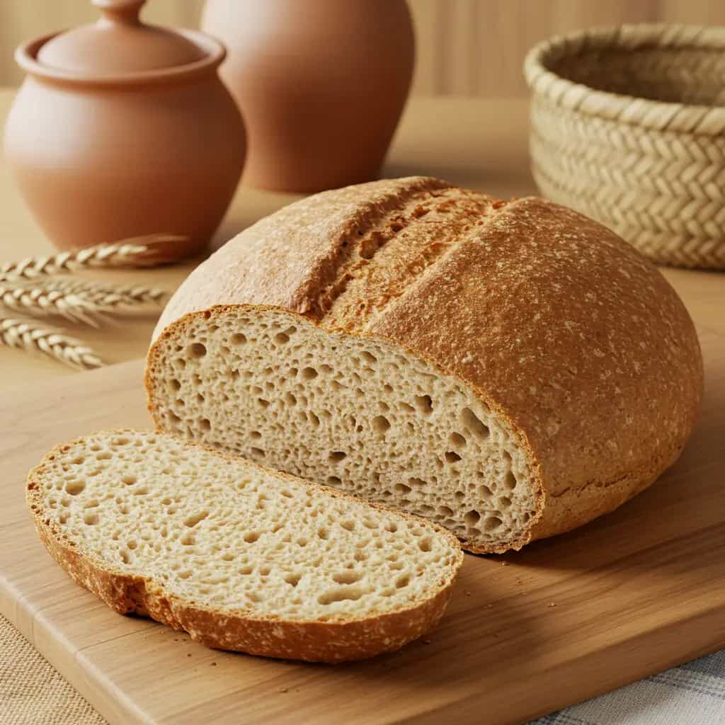 Pão integral simples