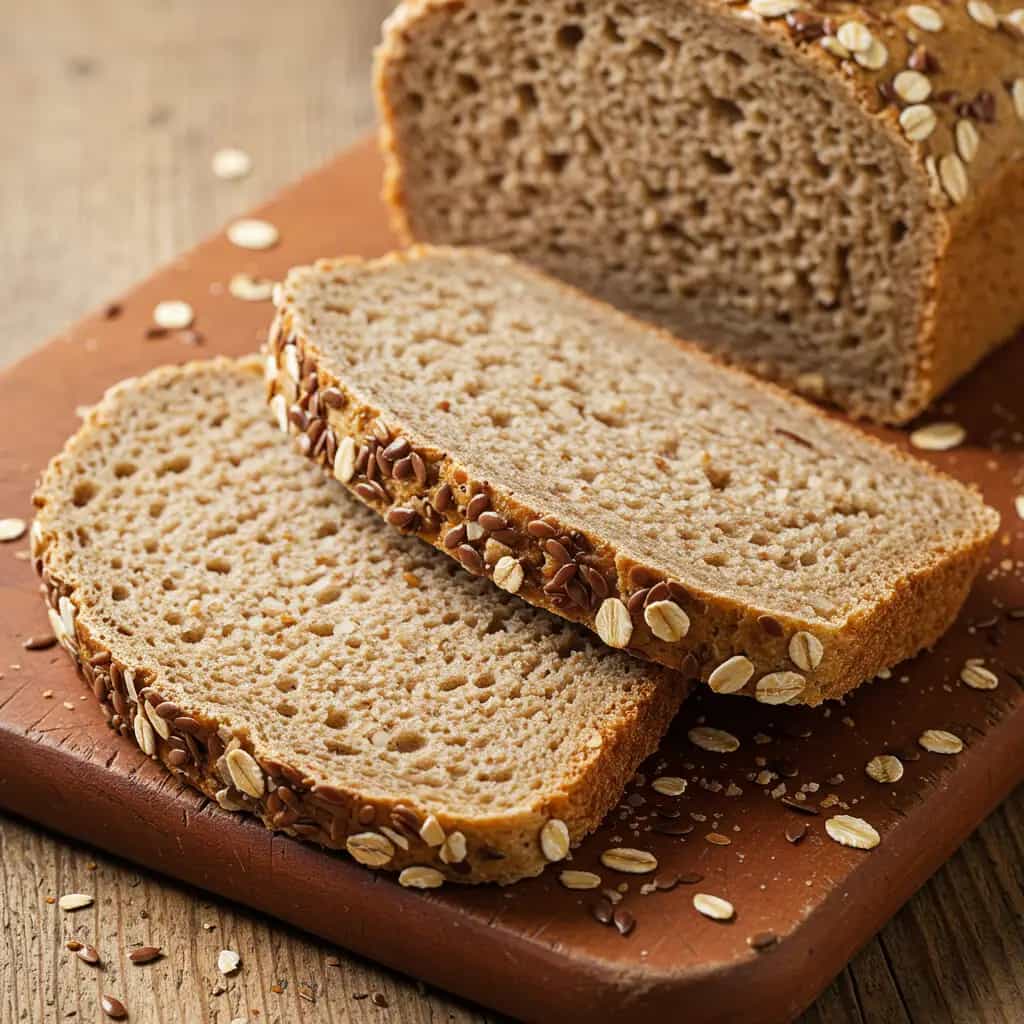 Pão Integral Super Macio com Aveia e Linhaça