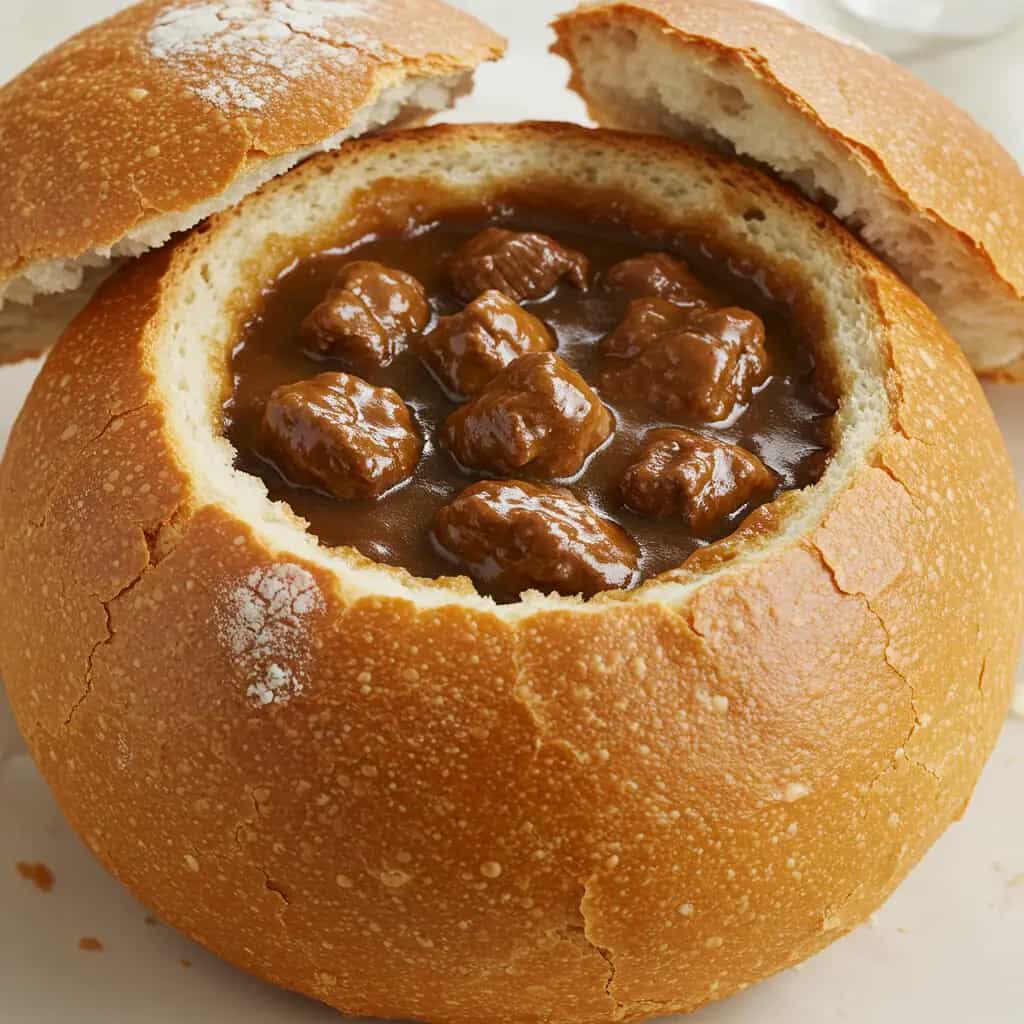 Pão Italiano Recheado com Alcatra