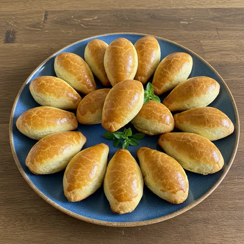 Pastéis Recheados de Batata Inglesa