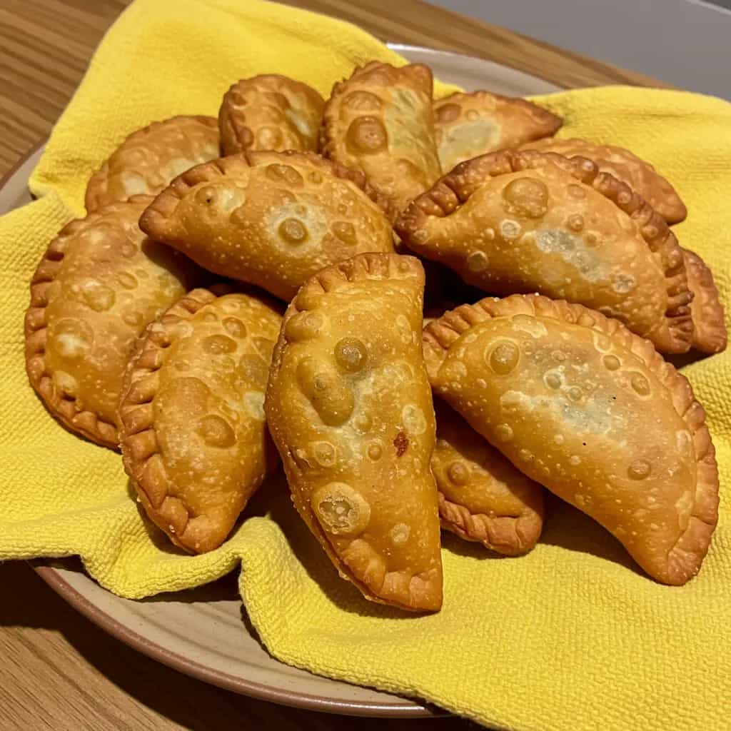 Pastel de Farinha de Milho Tradicional do Sul de MG