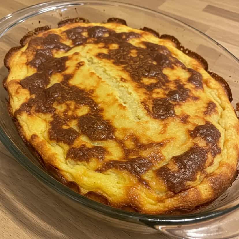 Foto deliciosa de Pastelão de queijo e presunto fácil pronta para servir - Lanches de Padaria