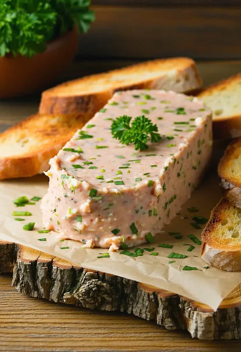 Foto deliciosa de Patê de Linguiça com Cream Cheese pronta para servir - Pastas & Patês