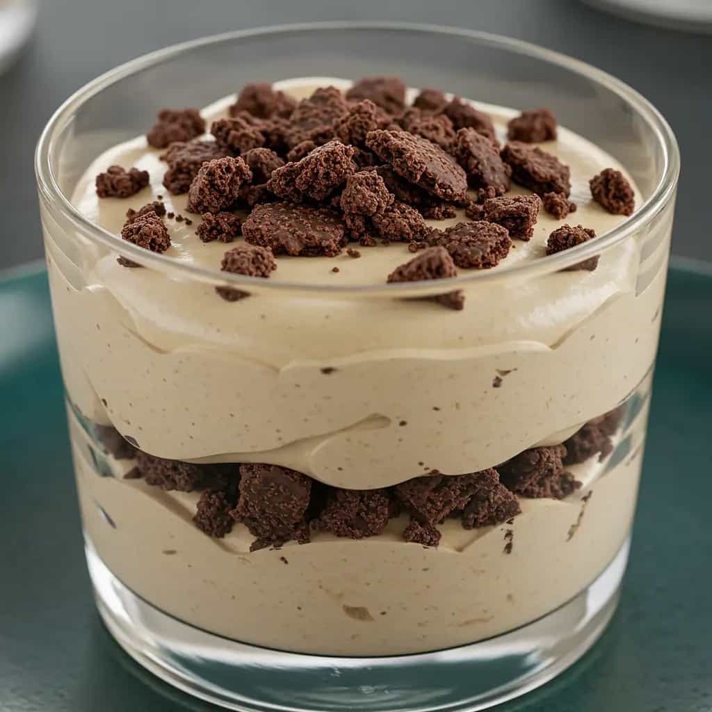 Pavê de Bis com Doce de Leite