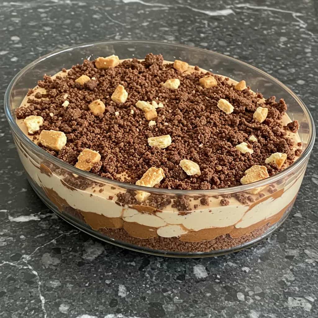 Pavê de Chocolate Cremoso