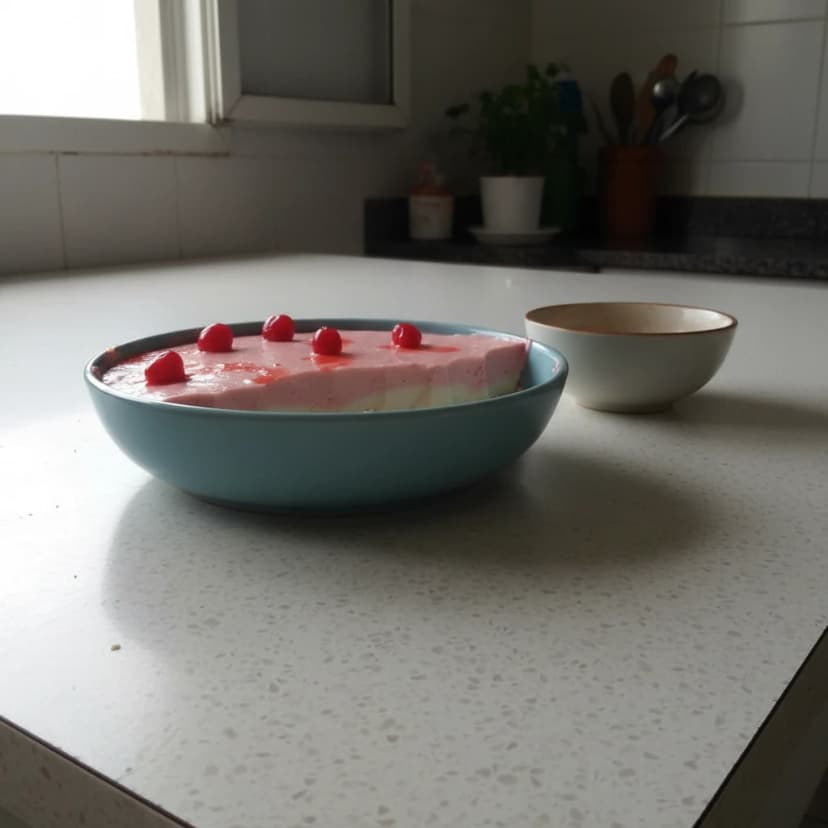 Pavê de Mousse de Morango