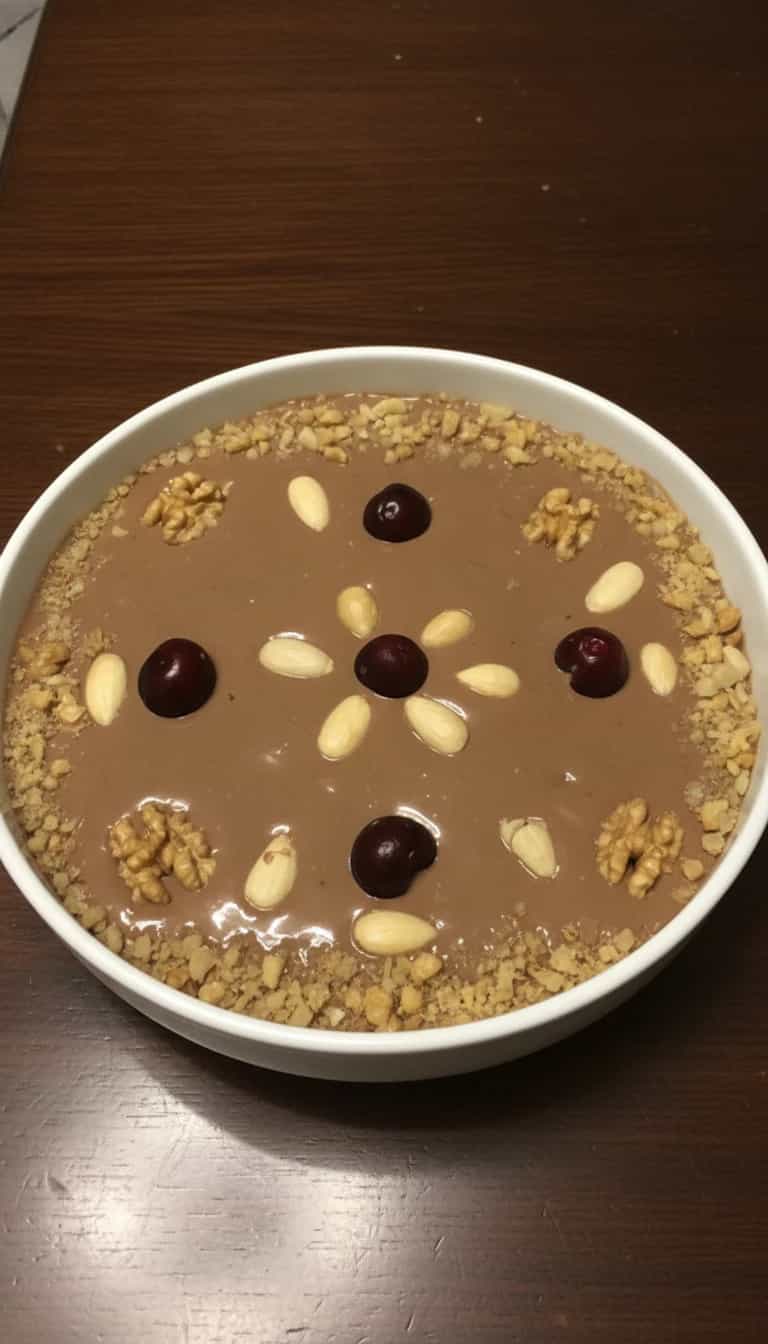 Pavê de Nozes e Amêndoas da Elena