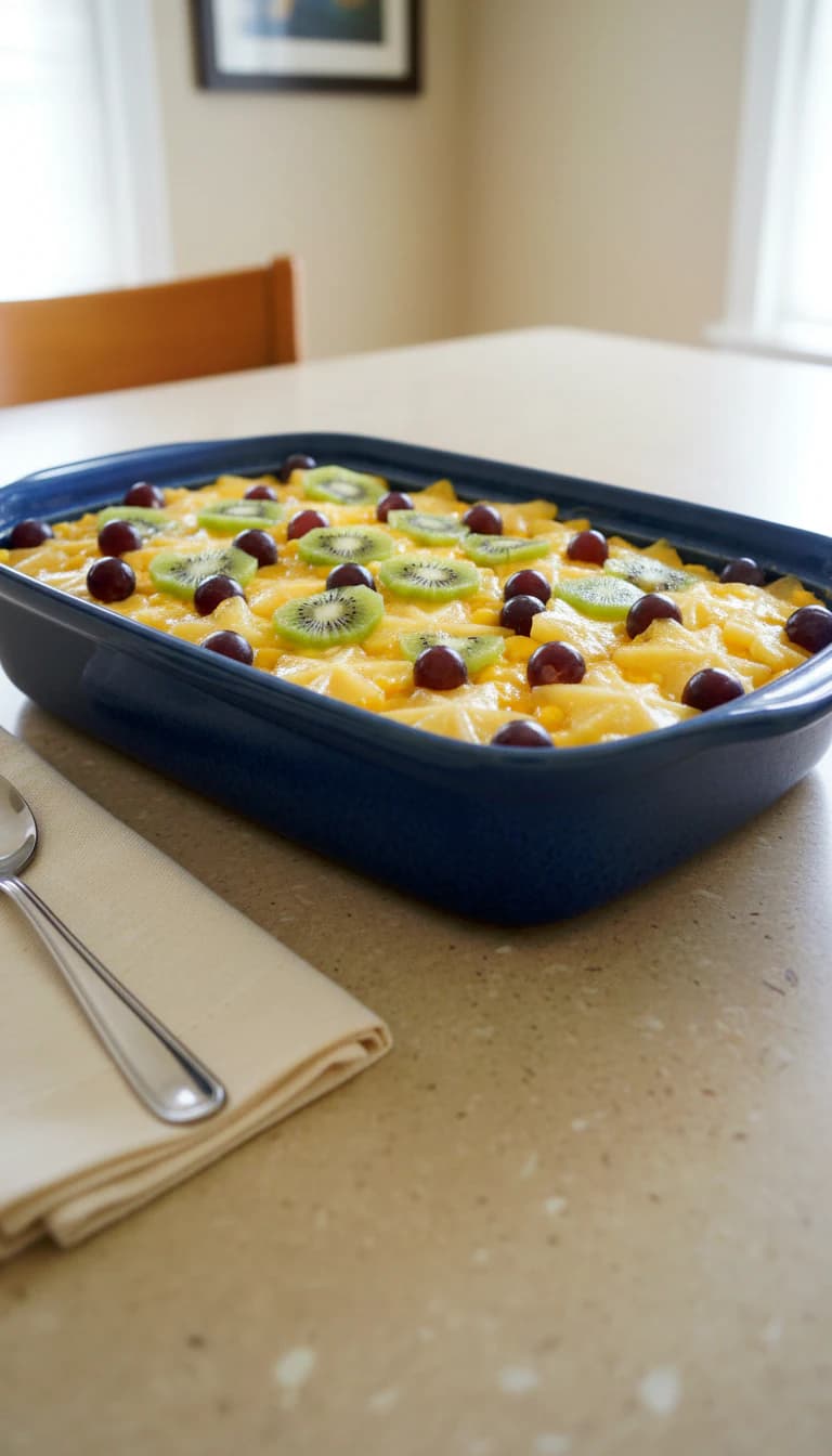 Pavê de Panetone com Frutas