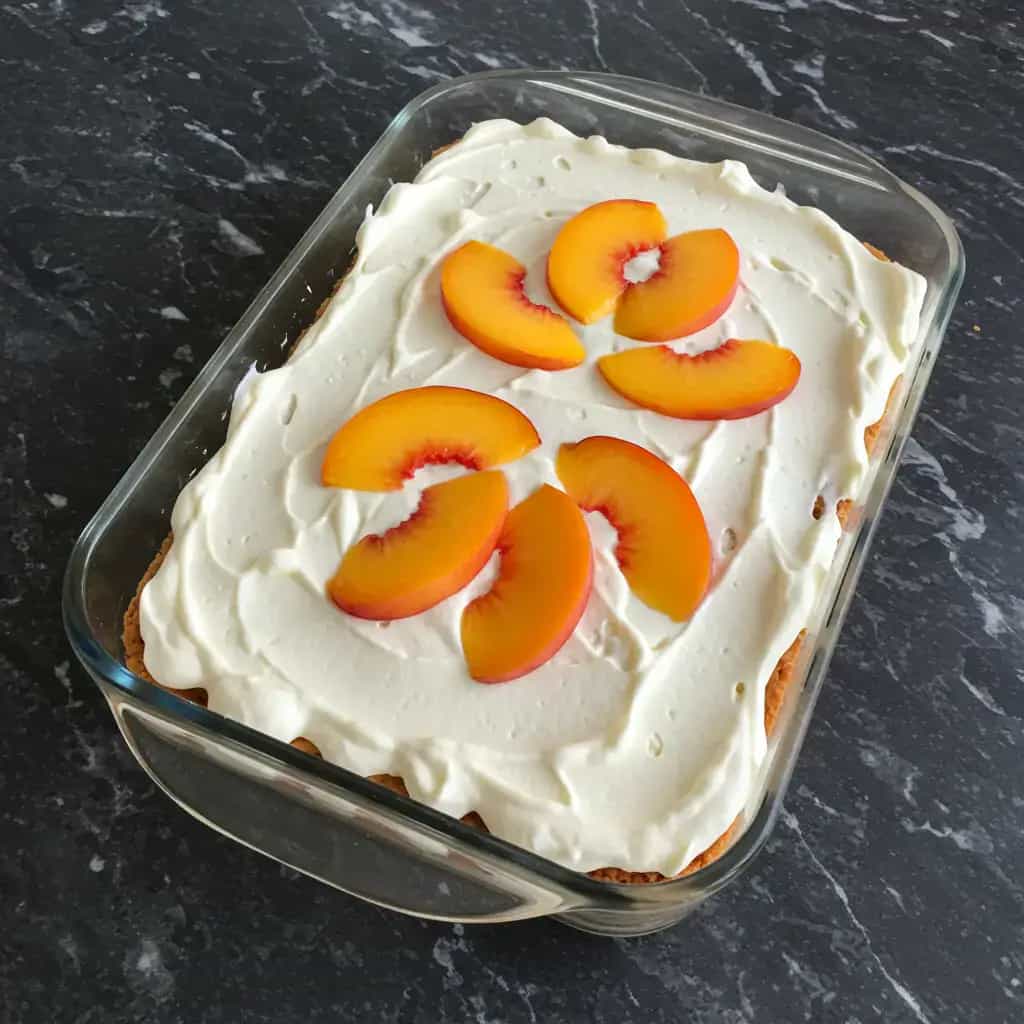 Pavê de Pêssego Cremoso