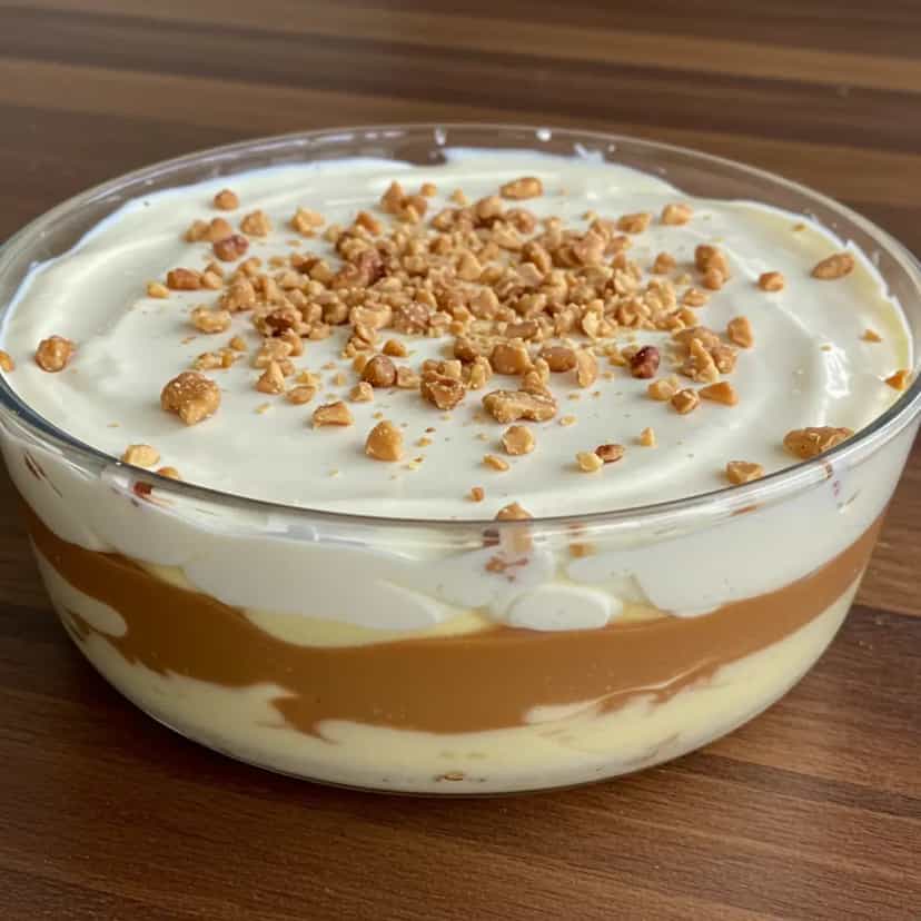 Foto deliciosa de Pavê de Sonho de Valsa pronta para servir - Outras Receitas