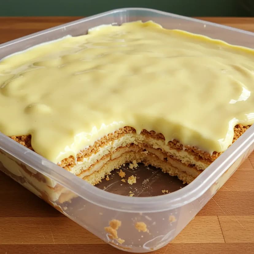 Pavê Natalino de Creme de Leite Condensado