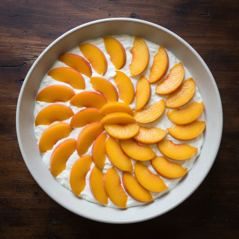 Pavê Vegano de Pêssego: Delicioso e Cremoso