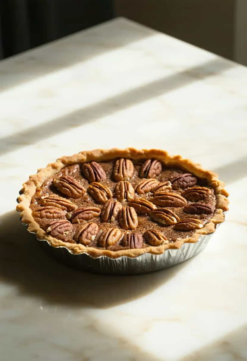 Foto deliciosa de Torta de Noz Pecan pronta para servir - Tortas & Tortinhas