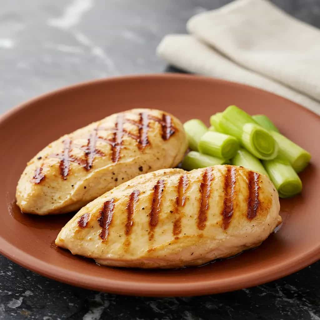 Peito de Frango ao Estragão com Alho-Poró