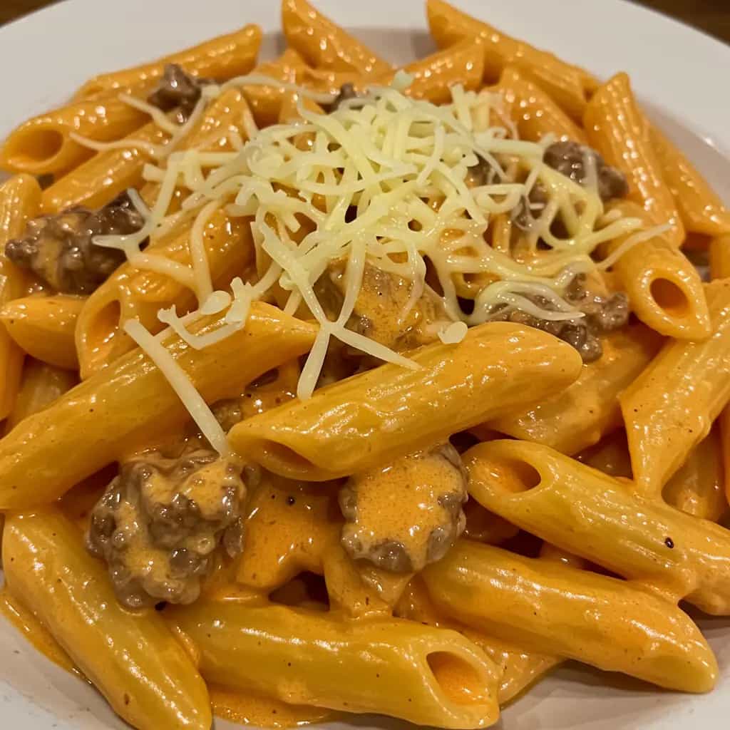 Penne ao Estrogonofe de File Mignon