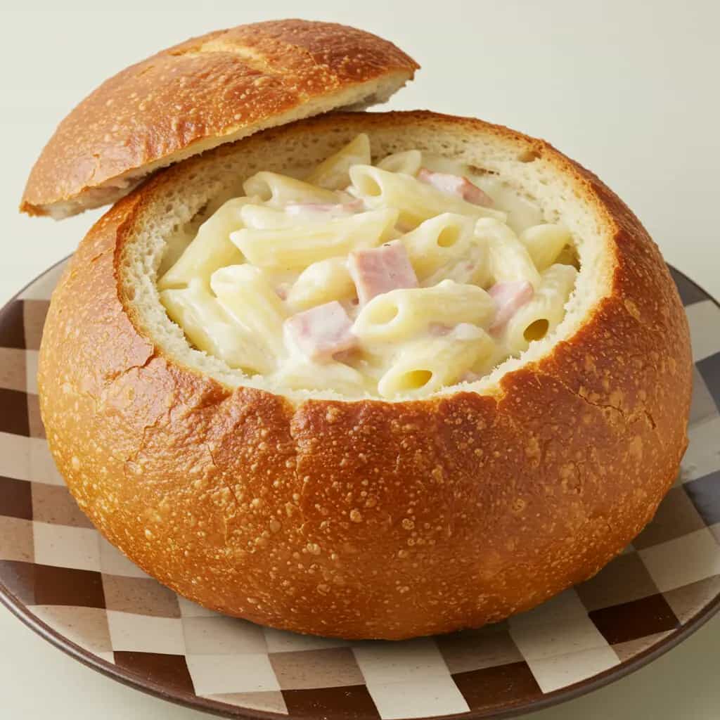 Penne Cremoso ao Gorgonzola com Presunto