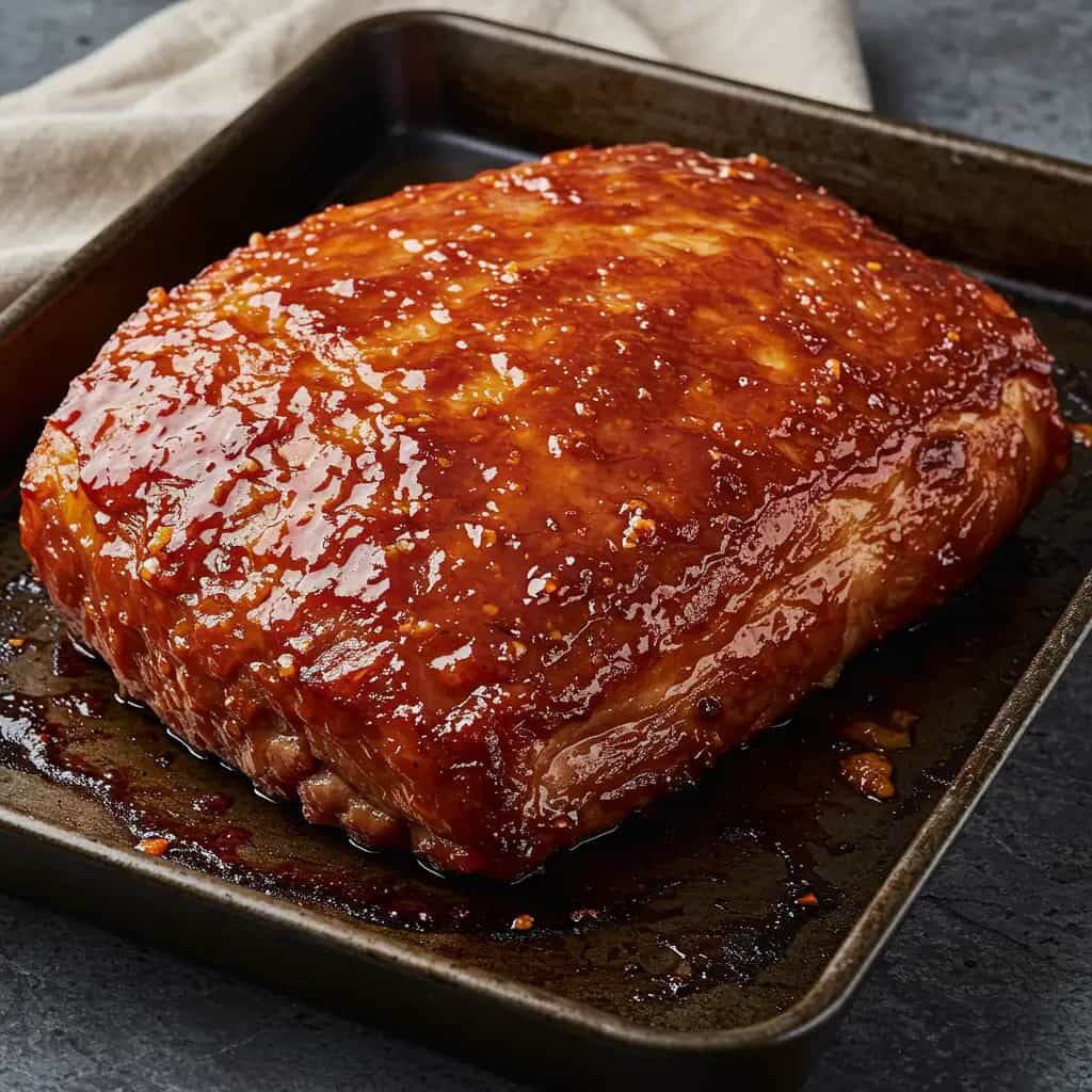 Pernil Assado com Crosta Crocante