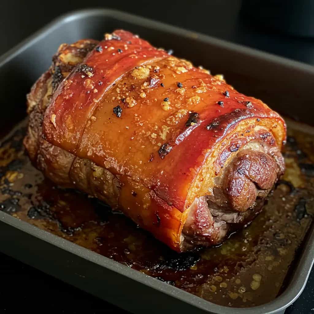 Pernil Assado com Whisky