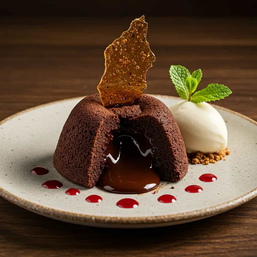 Petit Gateau de Chocolate com Wasabi: Uma Explosão de Sabores