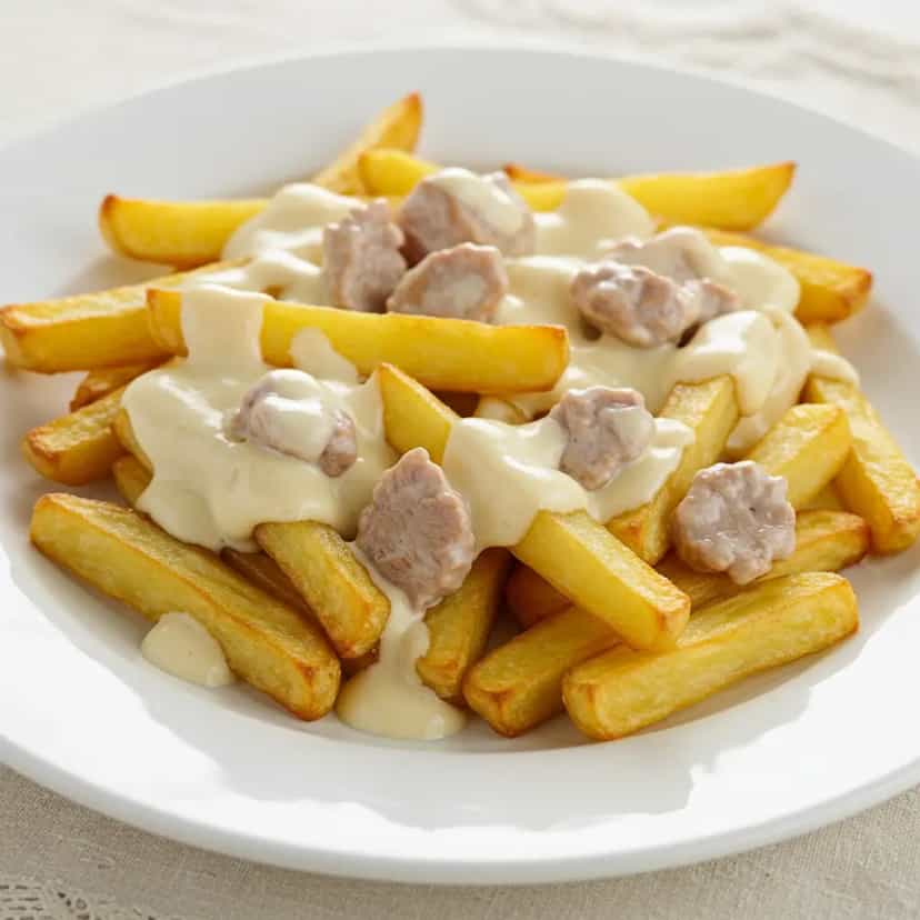 Foto deliciosa de Picadinho de Carne com Creme de Leite e Batatas pronta para servir - Carnes & Frango