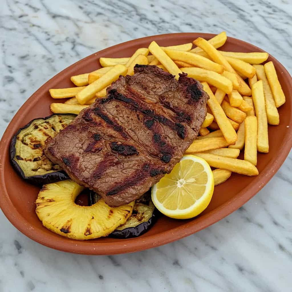 Picanha Assada com Alho e Azeite