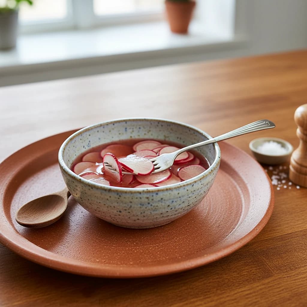 Picles de Rabanete Rápido: Aperitivo Refrescante