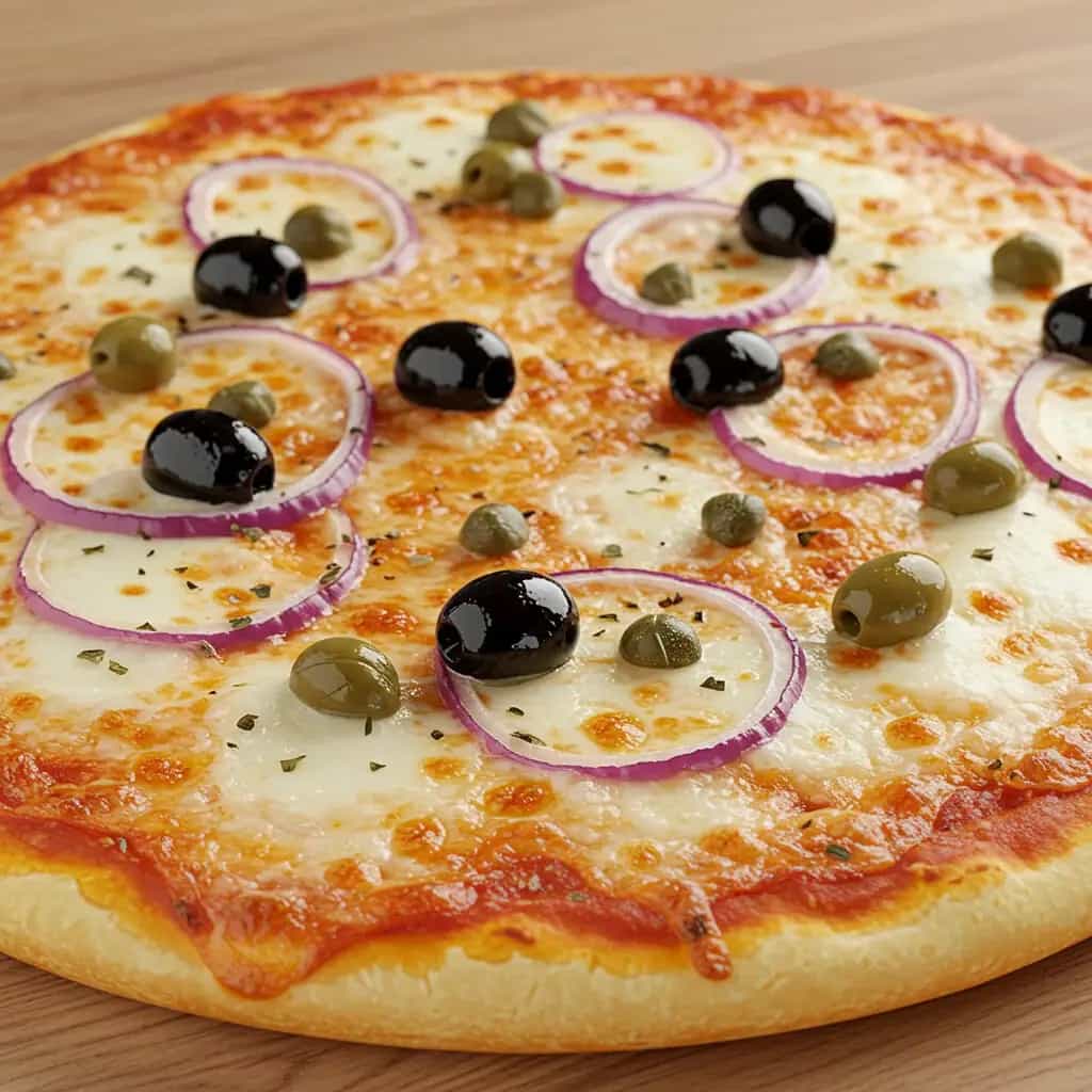 Pizza com Massa Italiana