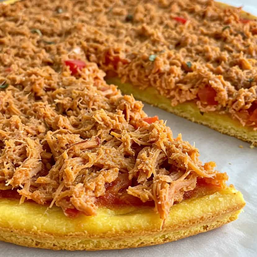 Pizza de Liquidificador na Frigideira