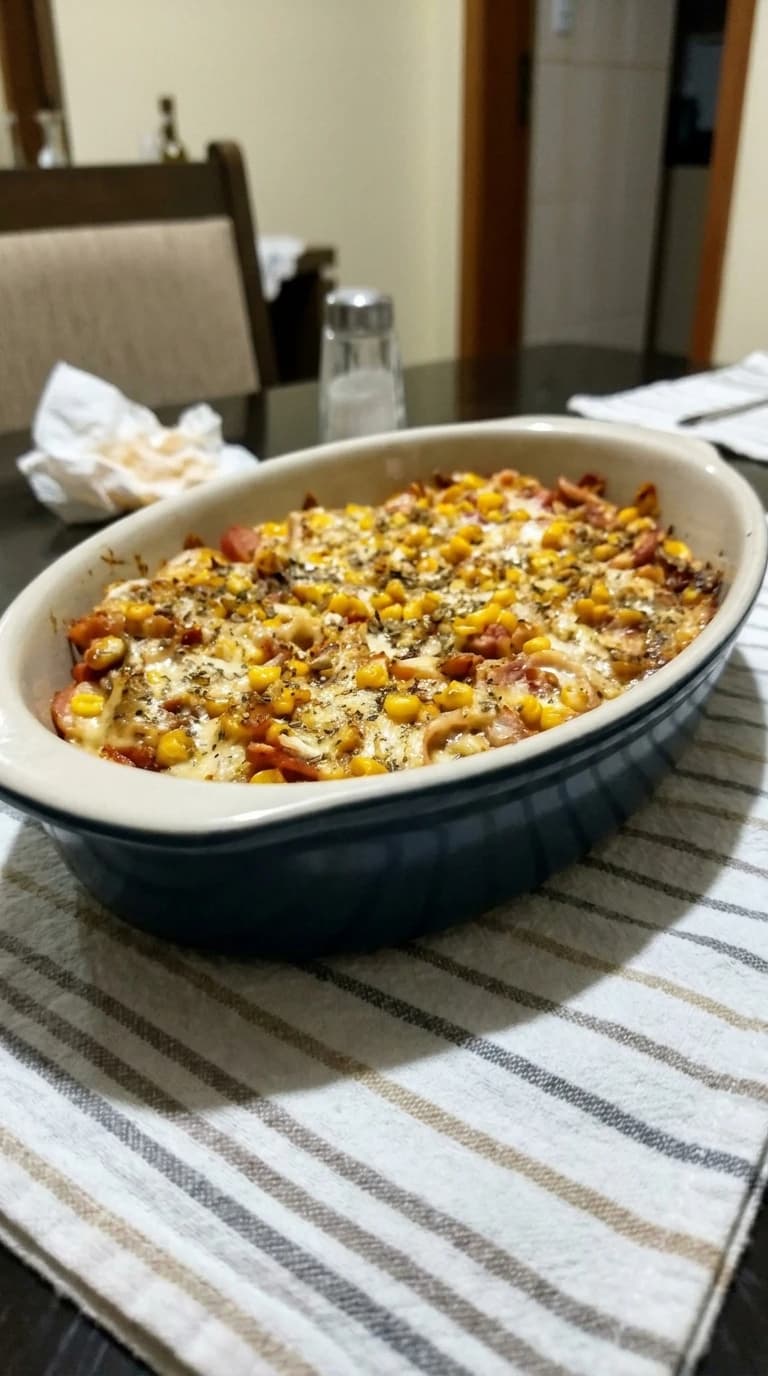 Pizza de Pão Caseira