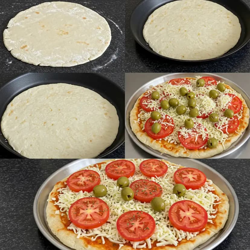 Pizza na Panela de Pressão