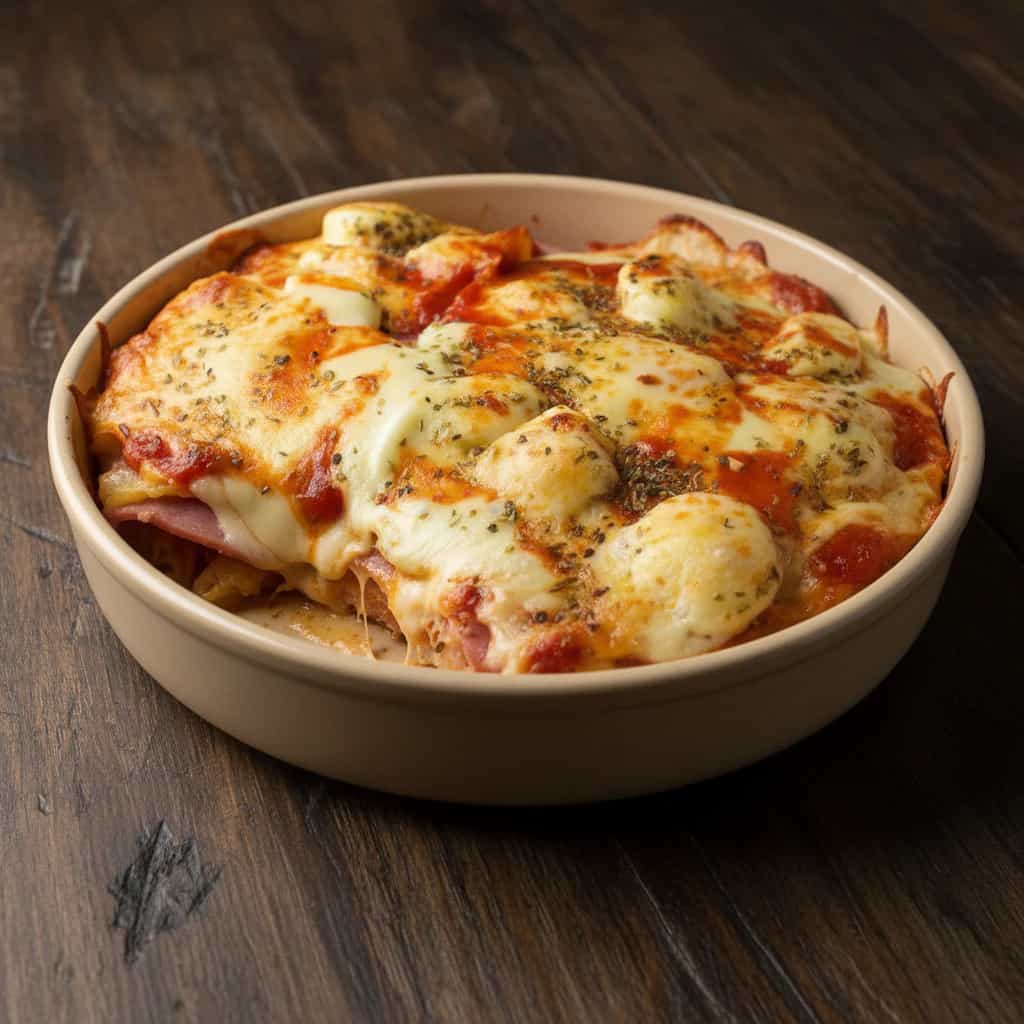 Pizza rápida e simples de liquidificador