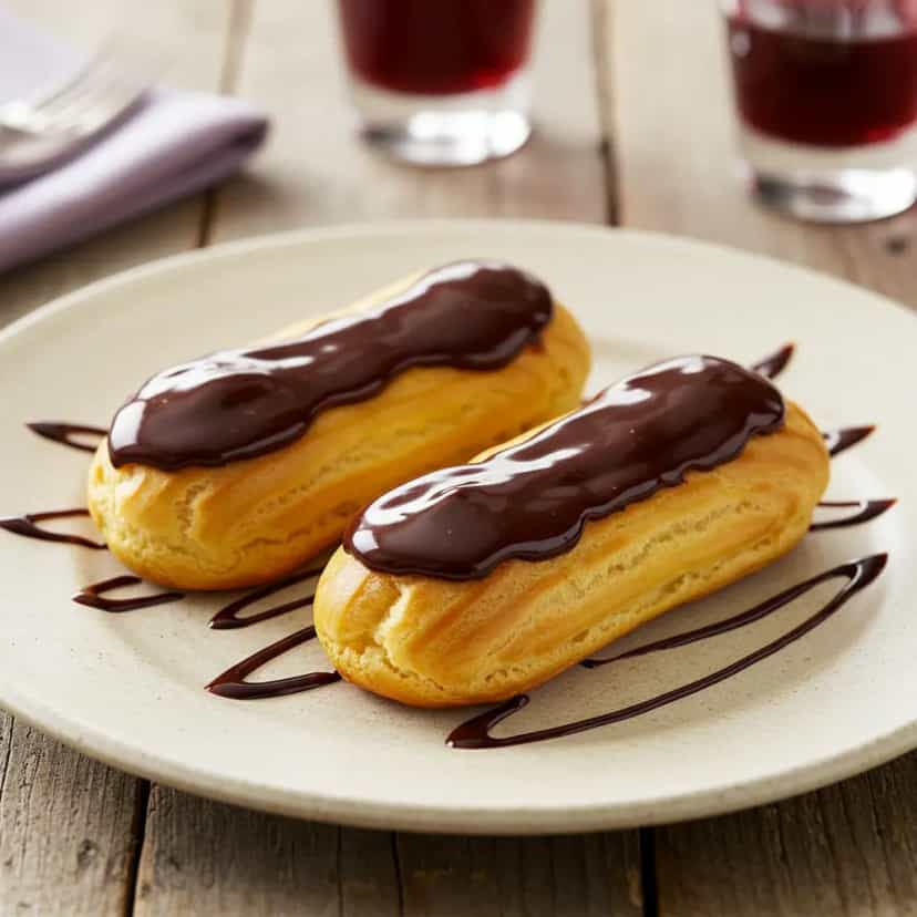 Foto deliciosa de Profiteroles de Chocolate: Receita Clássica pronta para servir - Outras Receitas