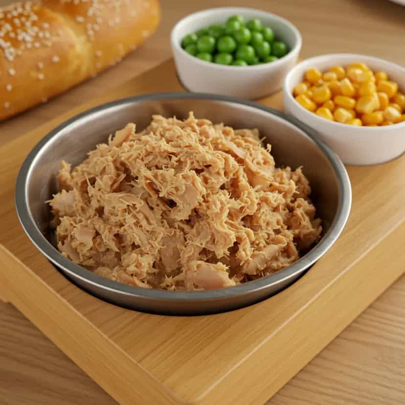 Foto deliciosa de Pudim Cremoso de Atum pronta para servir - Peixes & Frutos do Mar