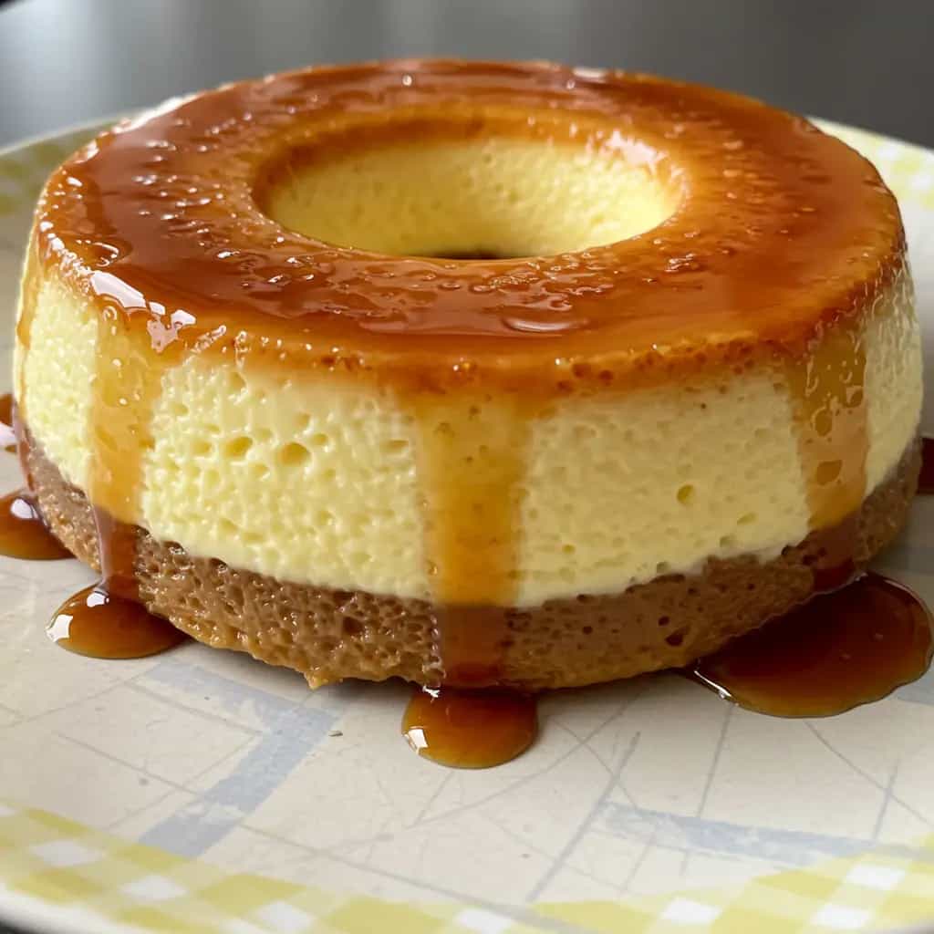 Pudim Cremoso de Leite Condensado com Canela