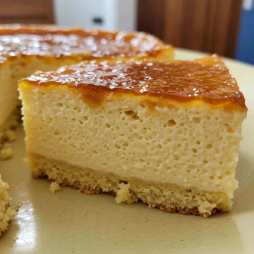 Foto deliciosa de Pudim Cremoso de Requeijão pronta para servir - Pudins & Cremes