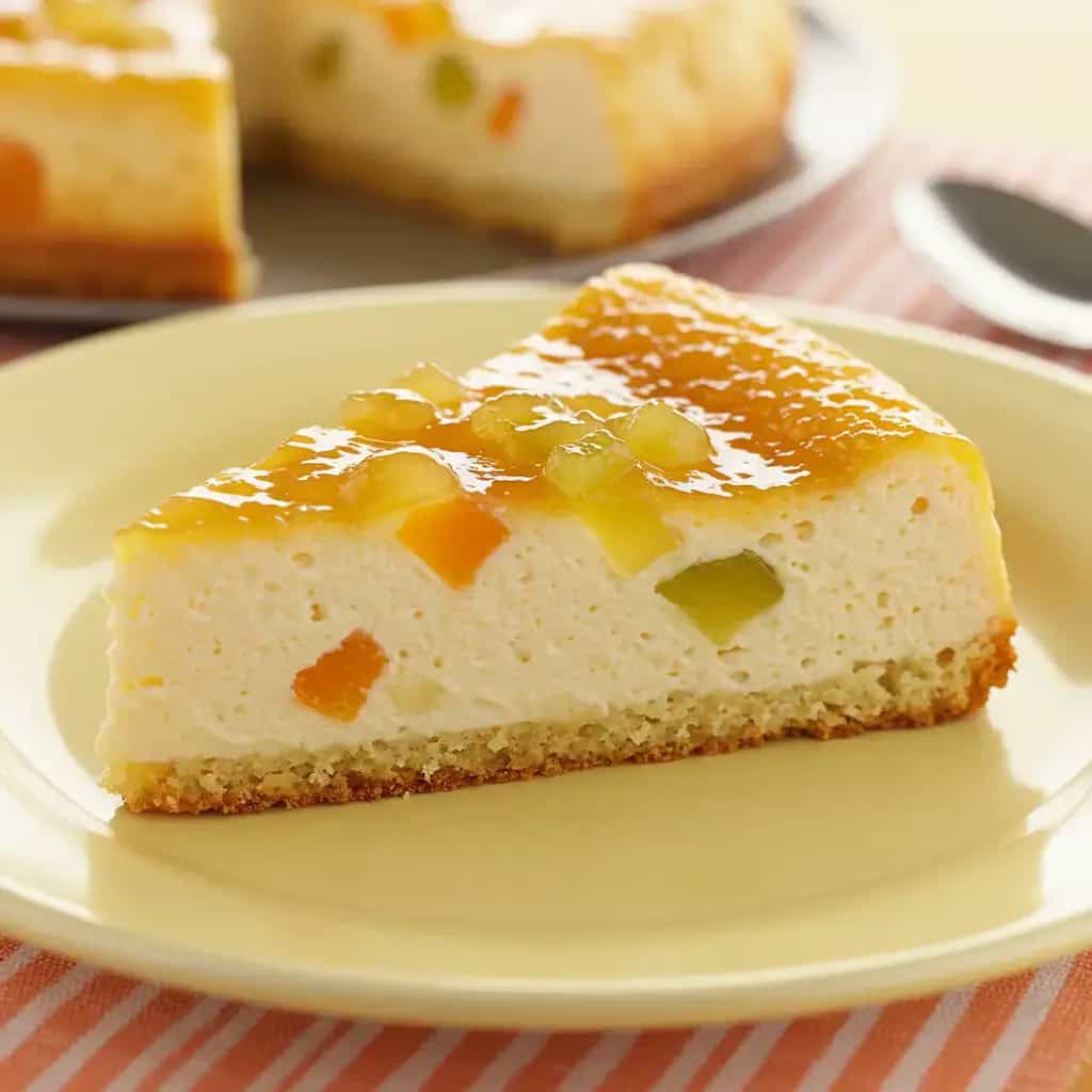 Pudim de Biscoito Champagne com Frutas Cristalizadas