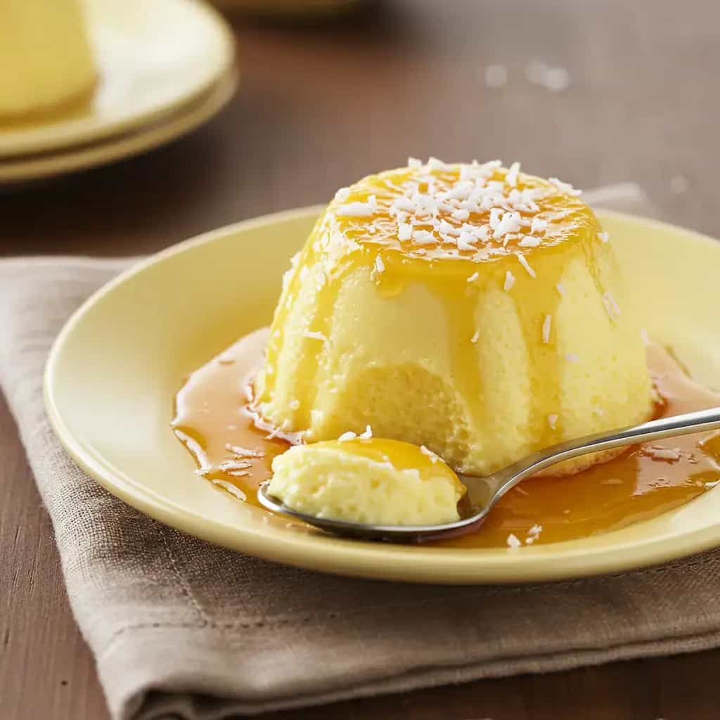 Pudim de Leite Condensado no Microondas