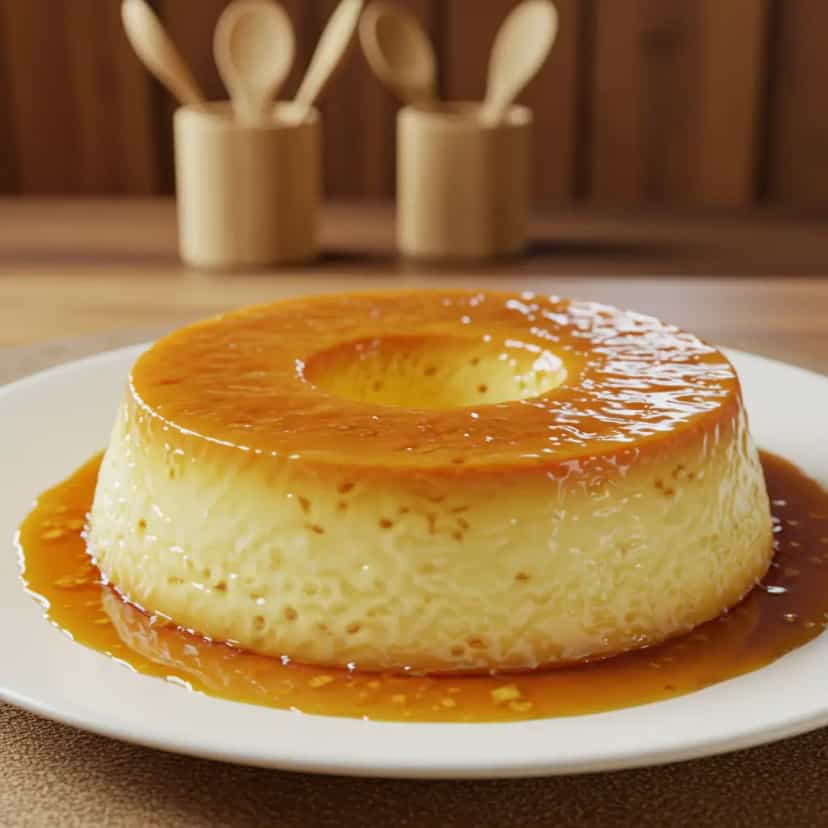 Foto deliciosa de Pudim de leite fácil, rápido e prático pronta para servir - Pudins & Cremes