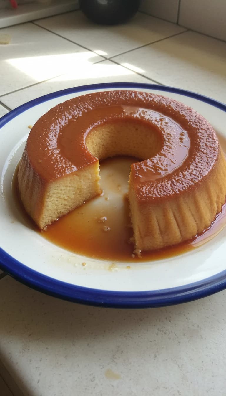 Pudim de Pão Caseiro