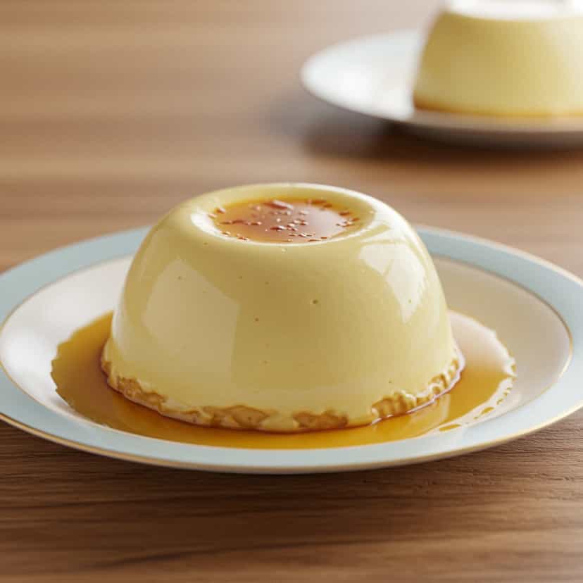 Foto deliciosa de Pudim Gelado de Maria Mole Cremoso pronta para servir - Pudins & Cremes