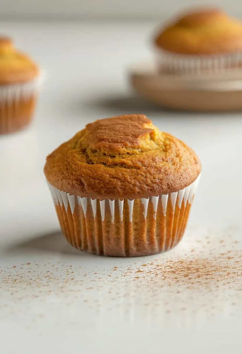 Foto deliciosa de Muffins de Especiarias de Abóbora pronta para servir - Outras Receitas