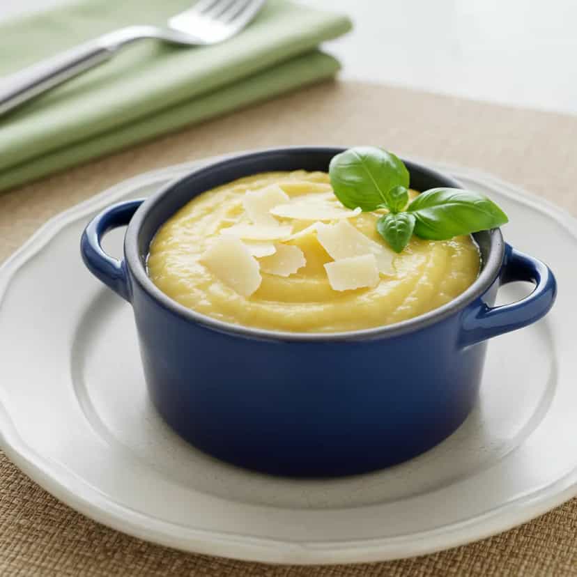 Foto deliciosa de Purê de Batata Cremoso com Queijo Parmesão pronta para servir - Outras Receitas