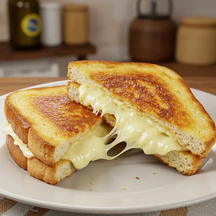 Foto deliciosa de Queijo Quente Rápido no Micro-ondas pronta para servir - No Micro-ondas