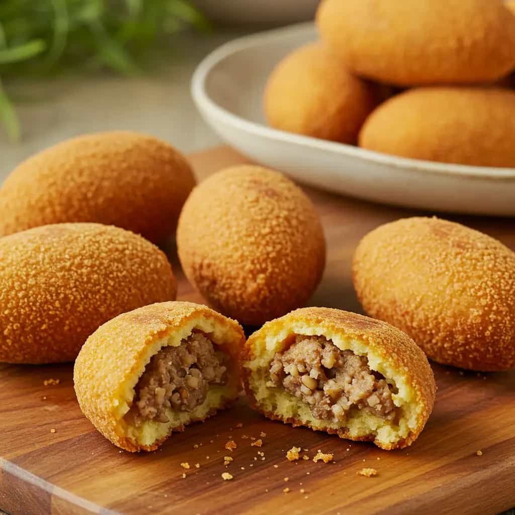 Quibe de Patinho Frito na Air Fryer